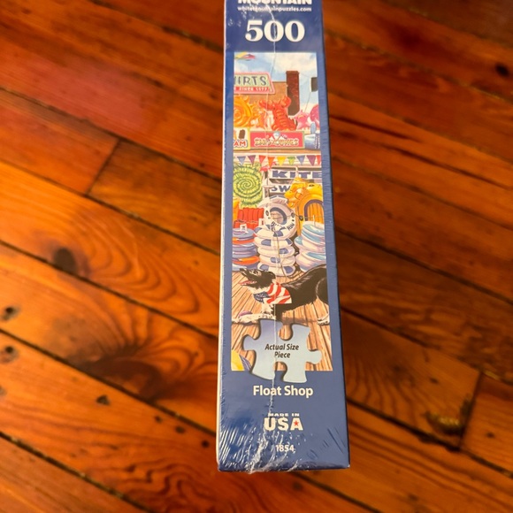 White Mountain Float Shop 500 Piece Jigsaw Puzzle NWT USA - Picture 7 of 7